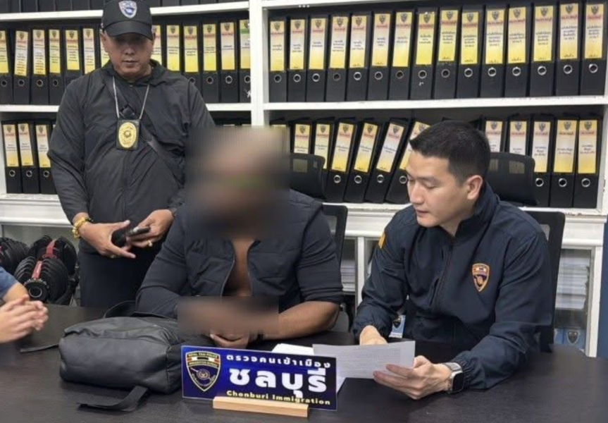 Nigerian Man Arrested After Attempting to Flee Immigration Officers in Sattahip – Pattaya News – Thailand News, Travel & Forum